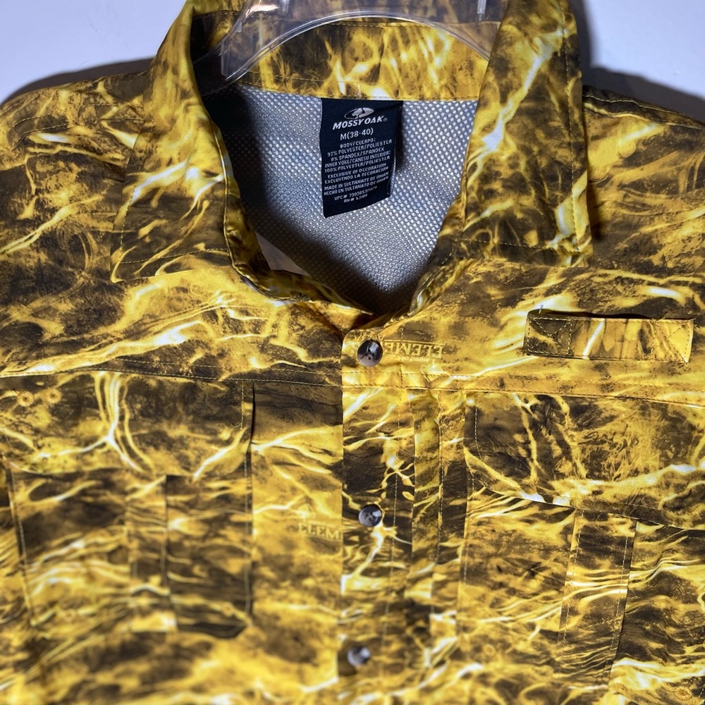 Mossy Oak Men's Fishing Performance Guide Shirt sz Medium NWT - Picture 5 of 10